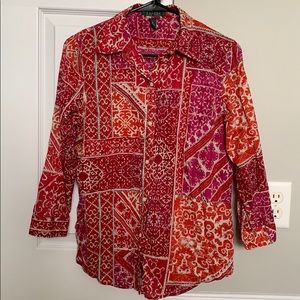 Patterned Ralph Lauren Button Down